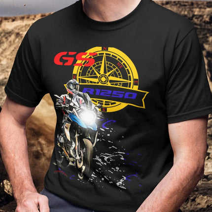 620@EY B.MW R 1250 GS T Shirt The Ultimate Travel Motorcycle Tee For Biker Fans Rider Top Road Trip Gift Apparel Moto R1250GS