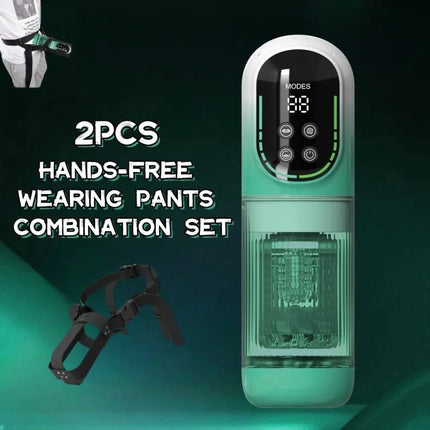 5 in 1 Automatic Thrusting Rotation Male Masturbator Penis Pump Sucking Pocket Pussy Blowjob Machine Adult Sex Toys for Men 18+