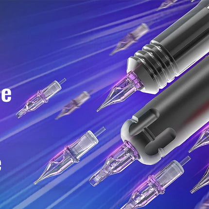 10pcs Tattoo Cartridge Needles Disposable Needles Rl Rs Rm M1 Series For Tattoo Machine For Eyebrow Eyeliner Permanent Makeup