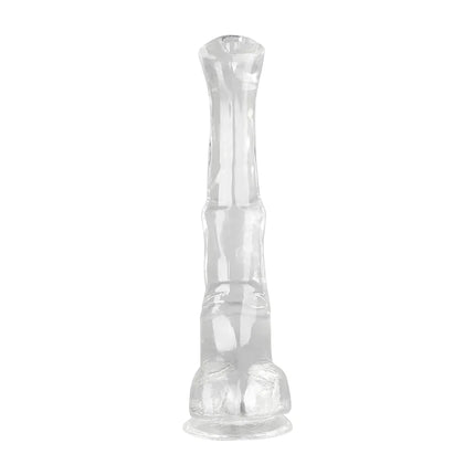 XXL Realistic Animal Dildo Big Horse Penis Transparent Suction Cup Dick Soft Jelly Anal Sex Toys For Women Vagina Orgasm Sexshop