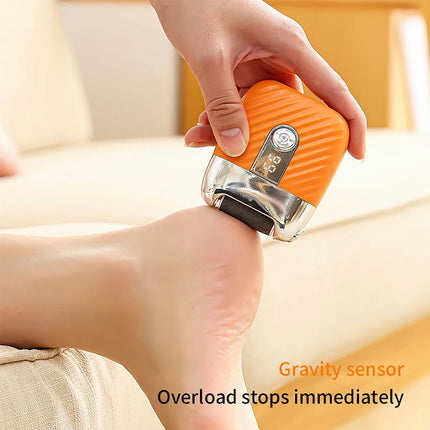 New Model of Fully Automatic Dead Skin and Callus Remover, Pressure-Sensing Pedicure Tool, Portable Smart Electric Foot Grinder
