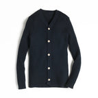 boys navy cardigan / 12M