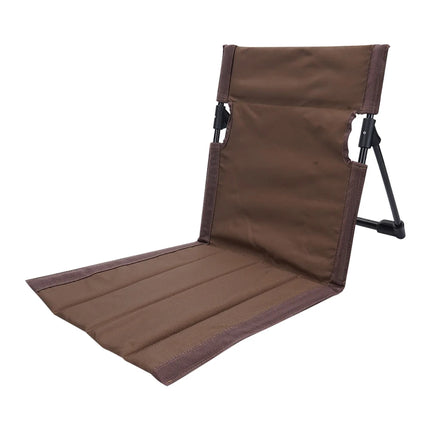 1PCS Outdoor Folding Camping Chair Outdoor Garden Single Lazy Chair Leisure Chair Beach Park Portable Camping Picnic Back Chair
