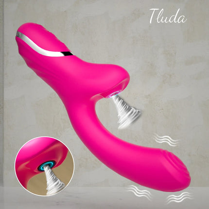 Powerful Clitoral Vibrator For Women Clit Clitoris Sucker Sucking Vacuum Stimulator Dildo Sex Toys Female Goods for Adults 18