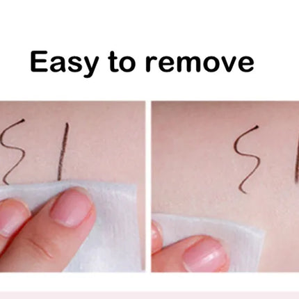 JUDYDOLL Ultra-fine Liquid Eyeliner Skinny Curved Brushwork Long lasting Waterproof Anti Shake Fast Drying Slim Enlarged Eyes