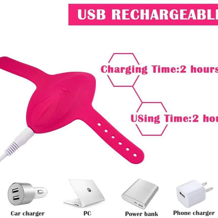 Wearable Vibrator Toy for Women Wireless Panty with Remote Control Bullet Sex Toy Vibrating Panties for Couples with Red Pink