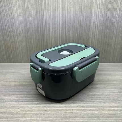 2026 Dual Voltage Electric Lunch Box, 304 Stainless Steel, Car & Home Use, Heating & Insulation