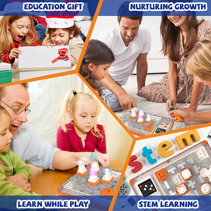 Educational Science Experiment Puzzle Thinking Toy Circuit Maze Physics Building Block Assembly Technology Teaching Tool Toy
