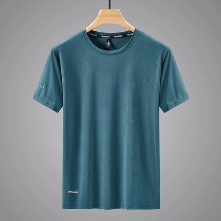 Quick Dry Sport T Shirt Men'S 2026 Short Sleeves Summer Casual White Plus OverSize 6XL 7XL 8XL 9XL Top Tees GYM Tshirt Clothes