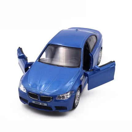 1/36 BMW M5 Sedan Toy Car Model For Children RMZ City Diecast Alloy Metal Miniature Pull Back Collection Gift For Boys Kid