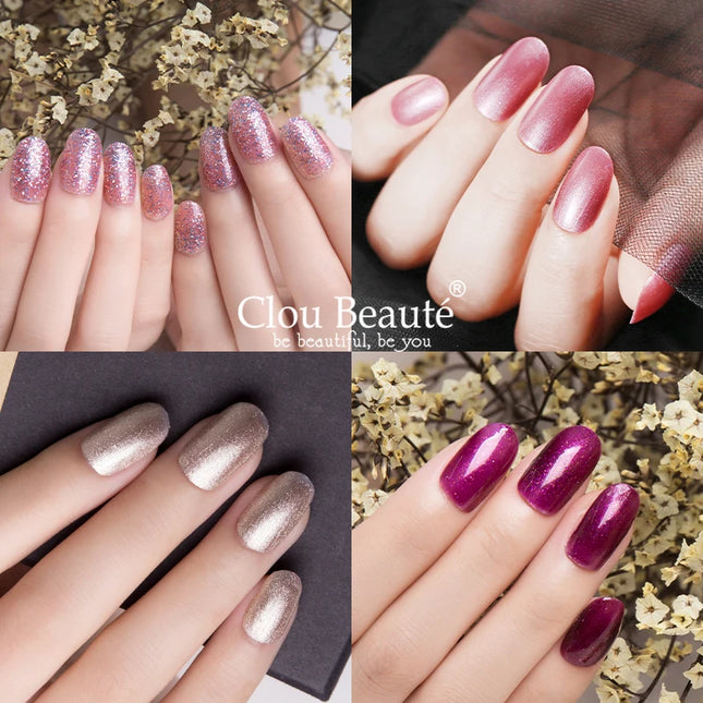 Clou Beaute 15ml Nail Gel Polish Vernis Semi Permanent UV LED Lamp Lakiery Hybrydowe Hema Free Red Nail Art Gel Lacquer Gel