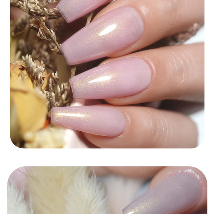 NailCo 10ml Gold Pink Pearl Shell Base Gel Polish 10 Colors Auroras 3D Thread Shell Gel Semi Permanent Soak Off UV LED Nails Art