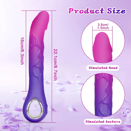 Realistic Vibrator G Spot Dildo Sex Toys  for Women Female 10 Vibrations Silicone Dildos Finger Vibrators Adult Products 18+