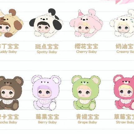 Nommi Mi Bao Series Blind Box Mystery Box Dolls Kawaii Action Anime Figure Blind Box Toys Gift
