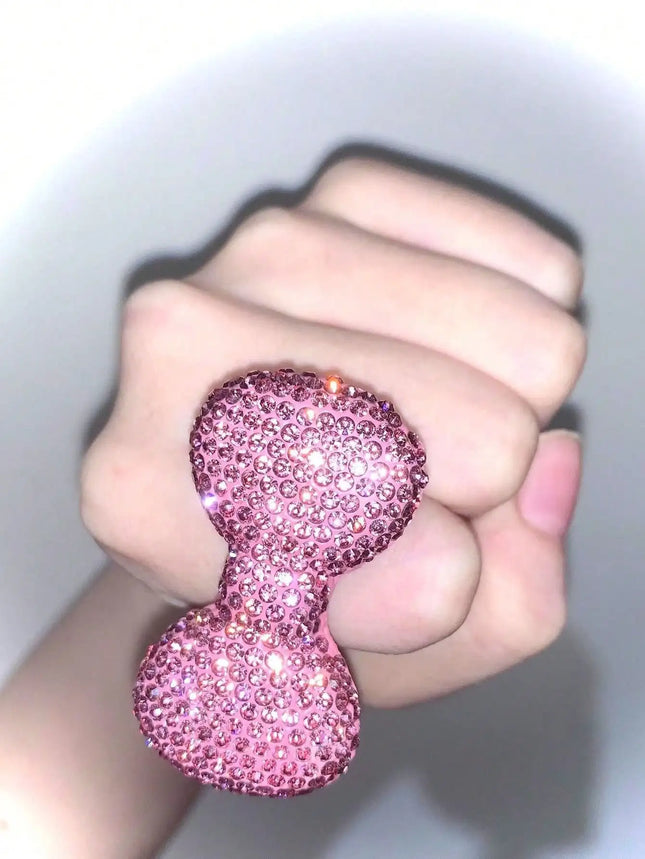 Y2k Millennial Super Flash Visual Series Kitty Pink Bow Adjustable Opening Rings for Women Finger Charms Jewelry Accessory Gifts