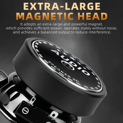 2 Pcs 3.5 Inch Midrange Bass Speaker Peak 300w 4 Ohm Carbon Fiber Basin HIFI High Power Audio Subwoofer Car Stereo Sound Speaker