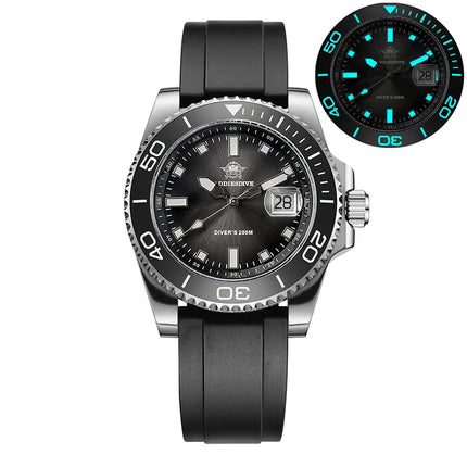 ADDIESDIVE Men's Watch Quartz Stainless Steel Diving Watch 200M Super Luminous Luxury Watch reloj hombre NEW Watch Reloj hombre
