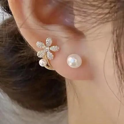 Korean Fashion Seven Star Zircon Earrings For Women Jewelry 2026 Trending New Luxury Women's Crystal Stars Stud Earrings Gifts