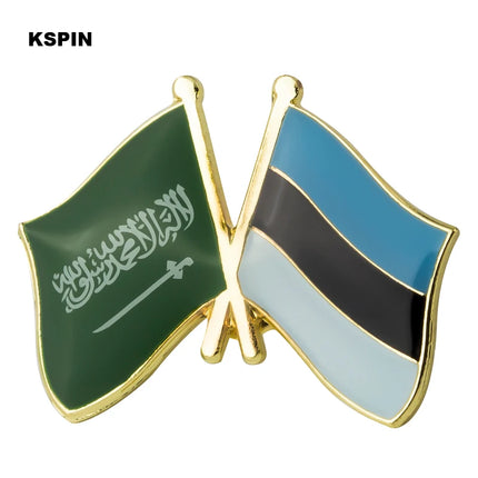 Estonia Flag Badge Brooch Natinal Lapel Pins Flag Lapel Pins Country Flag Badge