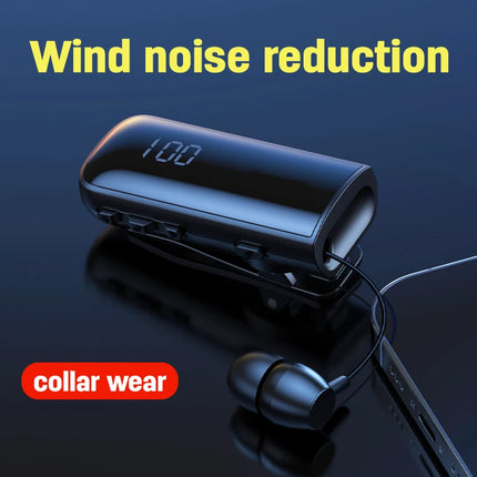 IPX7 Waterproof Wireless Bluetooth BT5.3 long-lasting Retractable driver Headset FIRO MONO Headphone in lotus with wire
