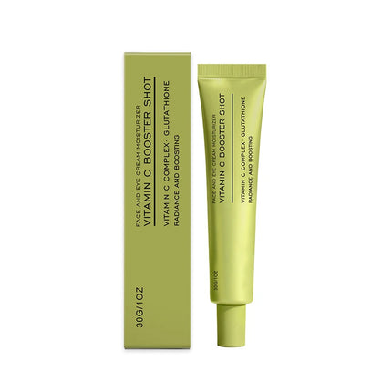 Vitamin C Booster Shot Face Cream With Glutathione And Niacinamide For Dark Spot Care,Improves Fine Lines,Korean Glass Skin Care