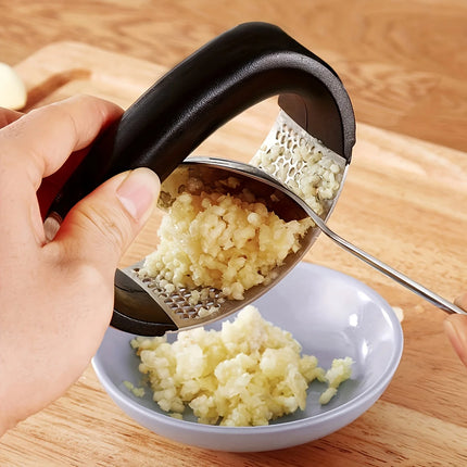Stainless Steel Garlic Press Crusher Manual Garlic Mincer Chopping Garlic Tool Fruit Vegetable Tools Kitchen Accessories Gadget