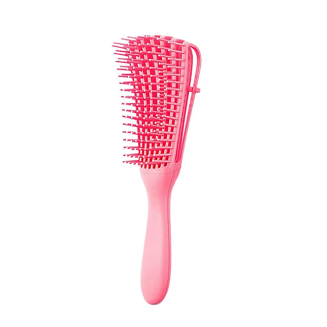 1Pc Detangling Brush for Afro-American/African Hair, Textured 3a to 4c Kinky Wavy/Curly Long Hair, Knots Detangler, Easy to Clean