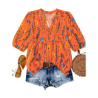 ORANGE RED / 1XL