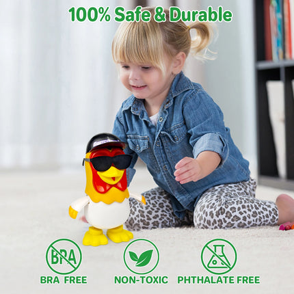 La Granja de Zenon Chicken Baby Toys Dancing Chicken Bartolito Children's toys Musical Penguin Toys Birthday Gifts