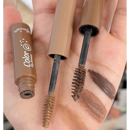 Brown Liquid Eyebrow Cream Long Lasting Natural Eyebrow Pencil Mascara Quick-drying Paint Eyebrow Gel Women Makeup