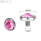 Style 10-1PC / Retainers & Hide-it Jewelry / 4mm-diameter