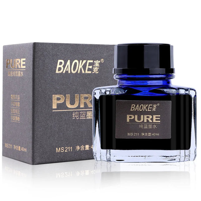 BAOKE 40ml Fountain Pen Ink Bottle Pigment Pure Pen Ink