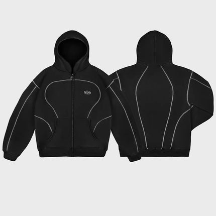 New Y2K Letter Print Tracksuit Men Women Eura-American Fashion Streetwear Casual Sportswear 2 Piece Set