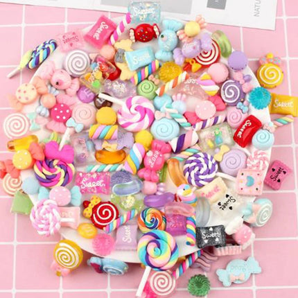 Random Lollipop Rainbow Candy Canvas Simulation DIY Kids Pearls Sneakers For Girl Birthday Party Dollbling Handmade Bling Shoes