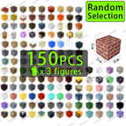 150 pieces and 3 figures