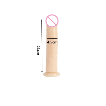 Cheap 8 Sizes Dildo With Suction Cup Huge Jelly Dildos Sex Toys for Woman Men Fake Dick Big Penis Anal Butt Plug Erotic Sex Shop