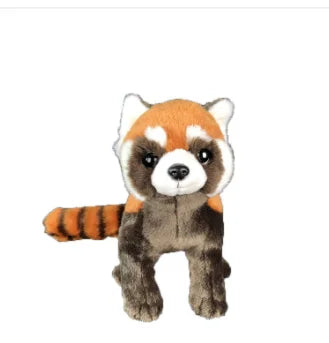 Hight Quality Raccoon  Anime Cute  Simulation Plush Toys Lifelike Animals Stuffed Doll Kawai Toy Gifts Kids Gift