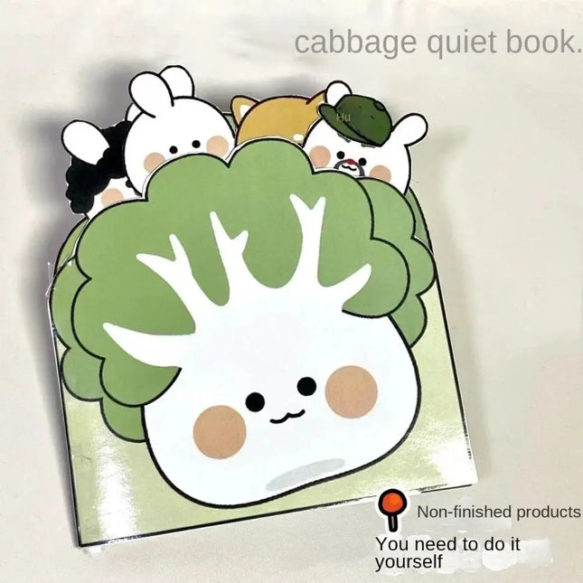 Quiet Book Creative Doudou Book Handmade DIY Children's Toys Development Hands on Ability Girl's Birthday Gifts