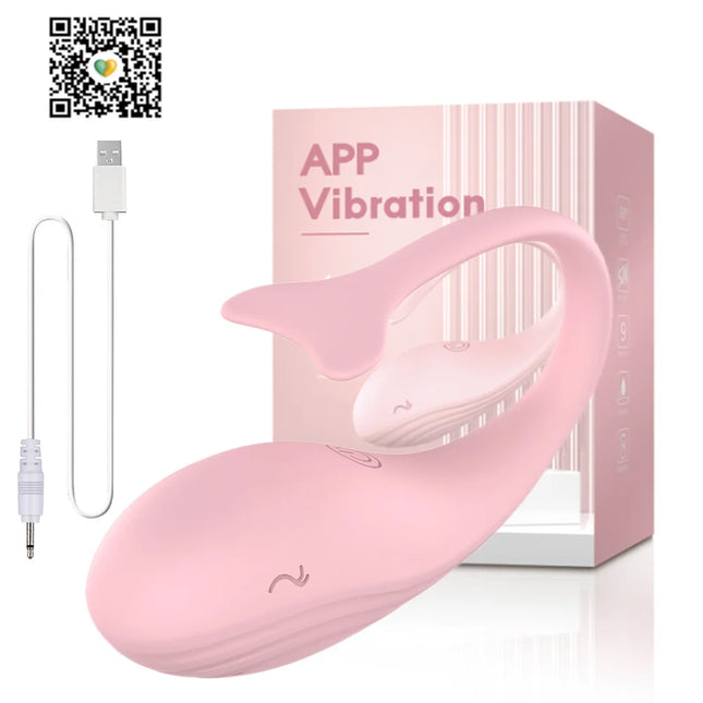 Bluetooth Sex Toy Female Vibrator Egg APP Control G-Spot Stimulator Dildo Vibrating Vagina Balls Adult Goods for Women Panties