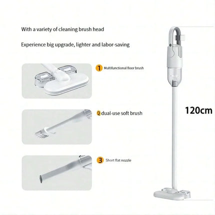 15000Pa Portable Handheld Vacuum Cleaner Household Rechargeable High Power Corded Vacuum Cleaners Wet Dry Dual Use