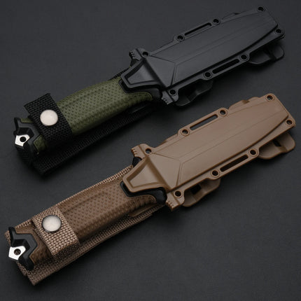 2026 new Outdoor knife camping defense straight knife wilderness survival