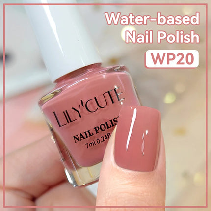 LILYCUTE 7ml Matte Nail Polish Velvet Effect Pearl Shell  Air Dry Nail Art Varnish No Need Lamp Manicure Glitter Nail Care Polis