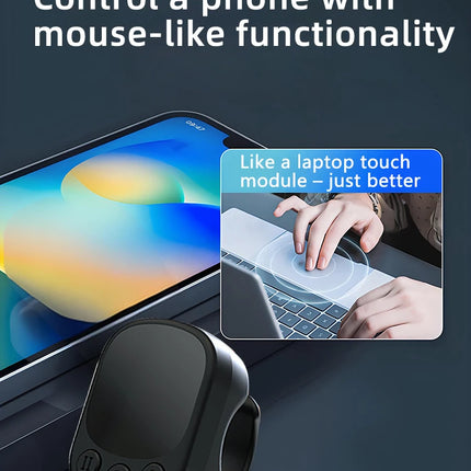 Tiktok Scrolling Ring Remote Control Touchpad Camera Shutter Mouse Ring for Short Video Control Compatible with iPhone iPad