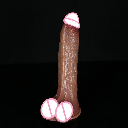 28cm Long New Realistic Dildo Soft Silicone Big Penis Thick Dick with Suction Cup Anal Sex Toys for Women Vaginal Masturbator