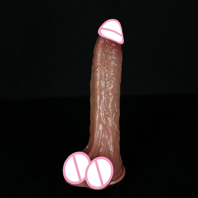 28cm Long New Realistic Dildo Soft Silicone Big Penis Thick Dick with Suction Cup Anal Sex Toys for Women Vaginal Masturbator
