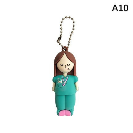 1PC Ampoule Bottle Opener Keychain Syringe-Shaped Cutter Nurse Doctor Ampoule Bottle Opener Aid Medication Vial Breaker Tool