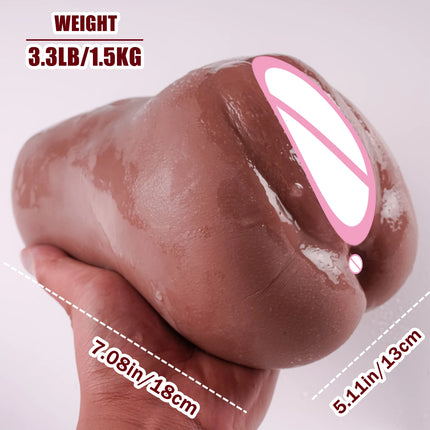 Artificial Vagina Pink Vaginal Dolls Pussy Anus Sucking Penis Deep Throat Male Masturbator Pocket Pussy for Men Adult supplies