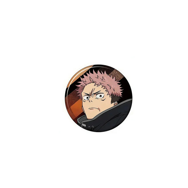 58mm Jujutsu Kaisen Pins Zenin Naoya Fushiguro Megumi Itadori Yuji Okkotsu Yuta Choso Tinplate Brooch Backpack Badge Gift