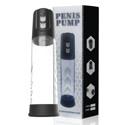 Male Penis Training Device Electric Masturbation Pump Vaccum Suction Channel Adult Fun Lasting Ideal Choice Sex Toys for Men
