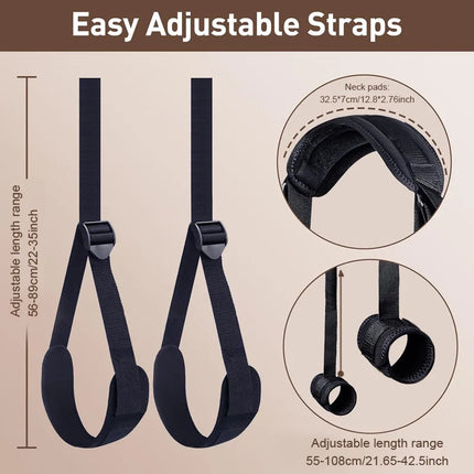 Restraint Erotica Binding Sex Forced Split Leg Straps Neck Wrist Bdsm Bondage Set Sex Toys For Woman Couples Product No Vibrator